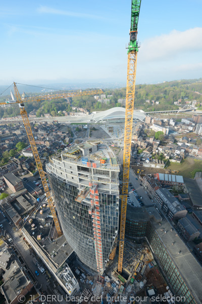 tour des finances à Liège